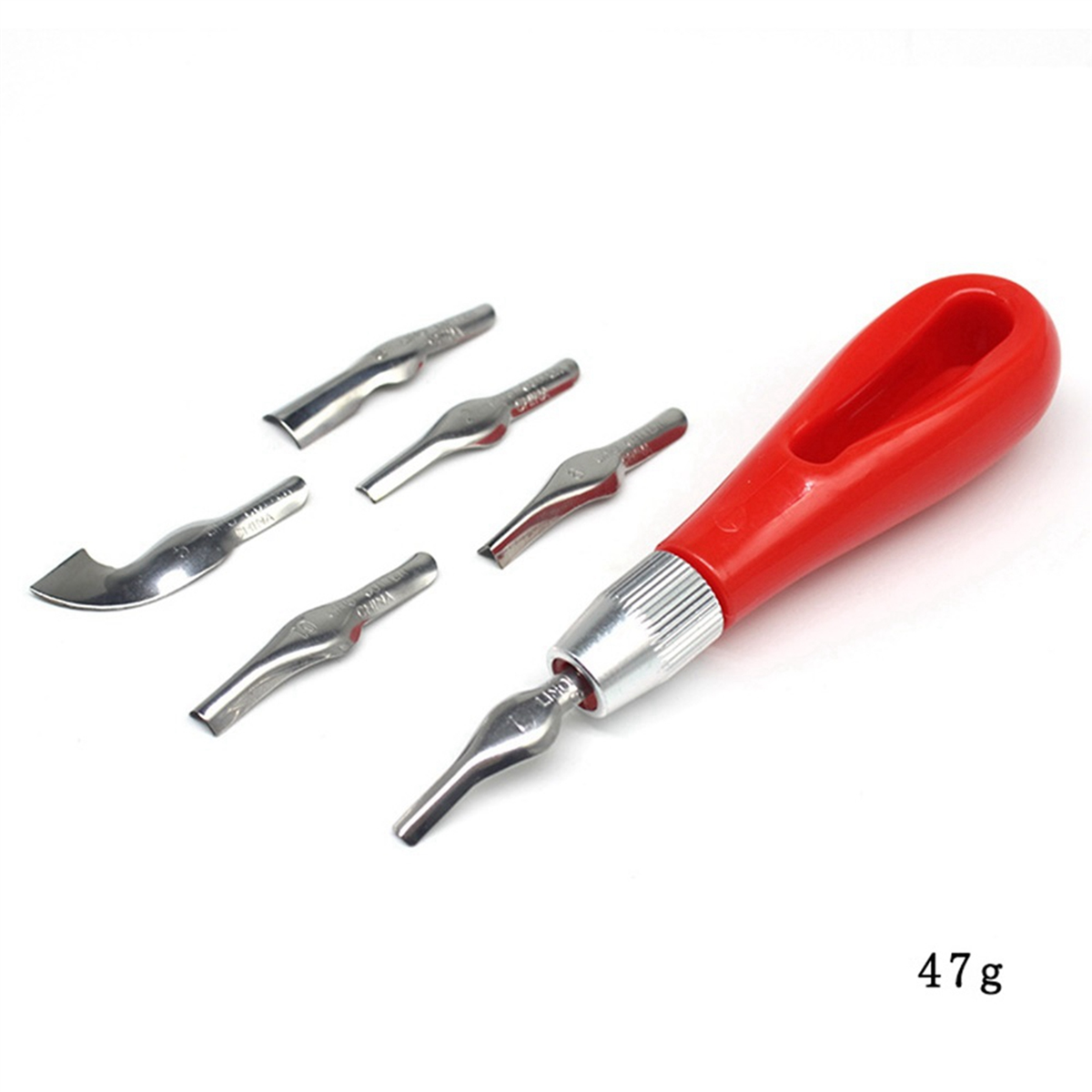 2X Carving Tool Practical Beginner DIY Portable ABS LInoleum Cutter  Ergonomic School Engraving 